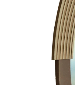 Exclusive Hailey Spiegel Rond - Mdf/Glas - Naturel - 57x60x1,5 -Huisdecoratie 005580383fc746a8b556fb449e8c8863