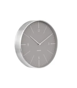 Karlsson Wandklok Normann Numbers - Warm Grijs - Ø27,5cm -Huisdecoratie 017b70c7c68642dfa069074d4f3b042c