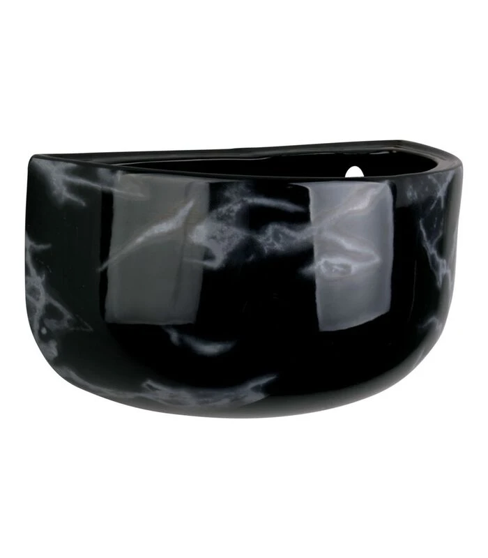 PRESENT TIME Bloempot Oval Wide - Zwart - 10,8x9,5cm 4 PRESENT TIME Bloempot Oval Wide - Zwart - 10,8x9,5cm - Afbeelding 2