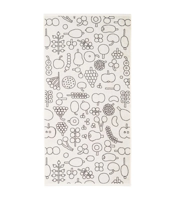 Iittala Oiva Toikka Collection Badhanddoek 70 X 140 Cm Frutta Grijs 3 Iittala Oiva Toikka Collection Badhanddoek 70 X 140 Cm Frutta Grijs