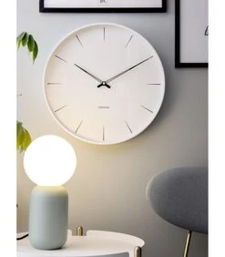 Karlsson Wall Clock Lure White ,Design Boxtel & Buijs -Huisdecoratie 0a9c0e3bc98f40babb4e0fa12b6ec457