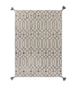 Modern Wollen Woonkamertapijt LEO