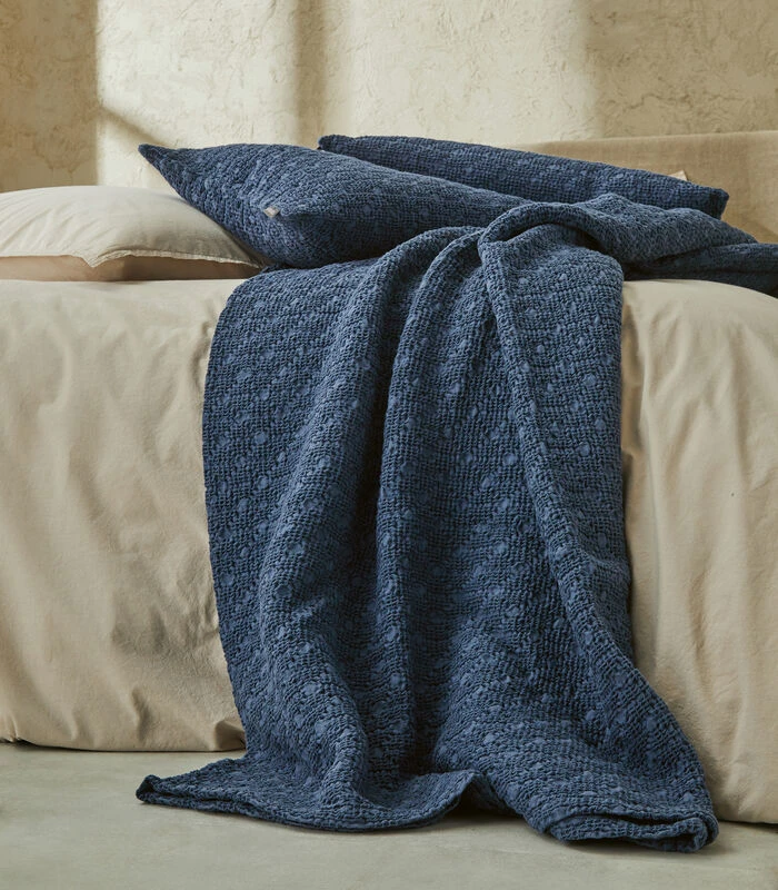 EVEREST Indigo - Kussensloop 45 X 45 Cm 4 EVEREST Indigo - Kussensloop 45 X 45 Cm - Afbeelding 2