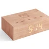 Flip Click Clock Wekker - Kersen/LED Wit -Huisdecoratie 12a6fc4dbd9d414c80efddc2a25dcdd0