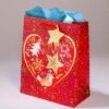 Geschenkentas Rouge Cœur MML 20 X H 25 X P 10 Cm -Huisdecoratie 155e6bf5f901473e8afa14b08fbe1ff6