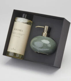 Giftbox Ugo Zeepdispenser Forest & Paris Zeep Agrumes