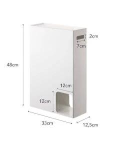 Yamazaki Toilet Paper Stocker - Plate - White -Huisdecoratie 1c915d8701554632899c170133d221c2