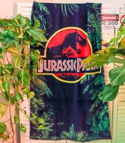 Jurassic World Strandlaken Bedrukt 100% Katoen, LEGACY -Huisdecoratie 2189b9fded2047469c66d028021790a5