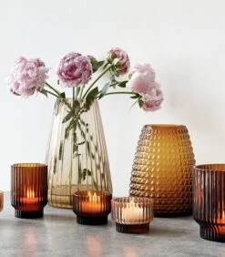 DIM Vaas Stripe Medium Amber 11 DIM Vaas Stripe Medium Amber -Huisdecoratie 21f7318e005747e7b5137ee41af43a2d 1