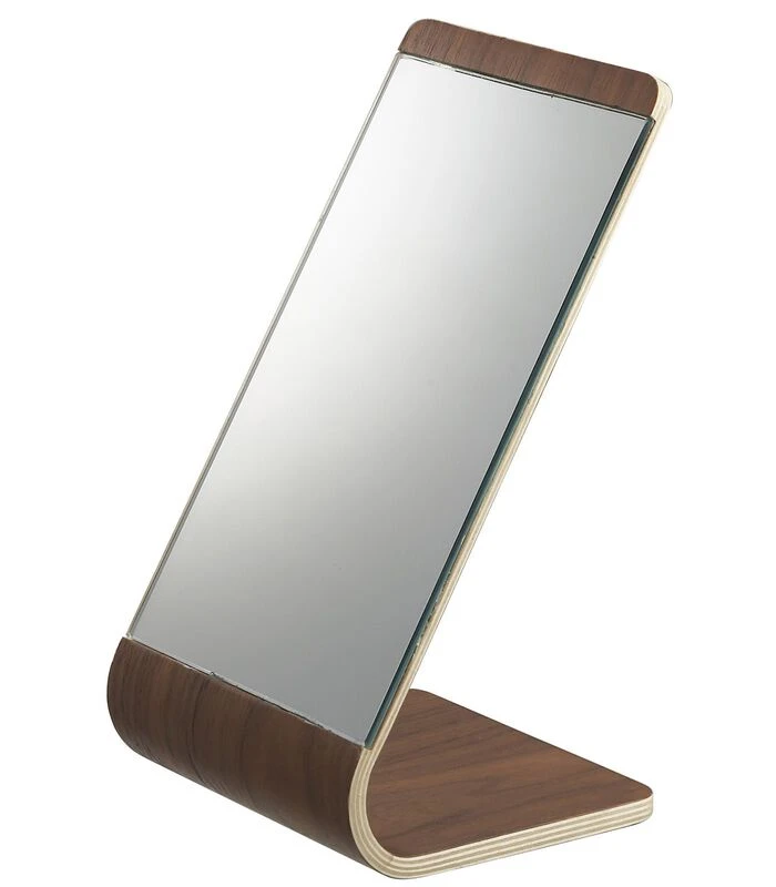 Yamazaki Standing Mirror - Rin - Brown 3 Yamazaki Standing Mirror - Rin - Brown