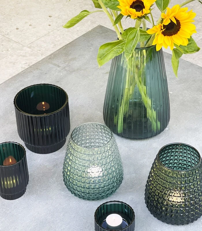 DIM Vaas Smooth Medium Groen 6 DIM Vaas Smooth Medium Groen - Afbeelding 4