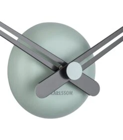 Karlsson Wandklok LBT Sharp - Jade/Groen - Ø77,5cm -Huisdecoratie 2784b574402f409499cfe58cb5476080