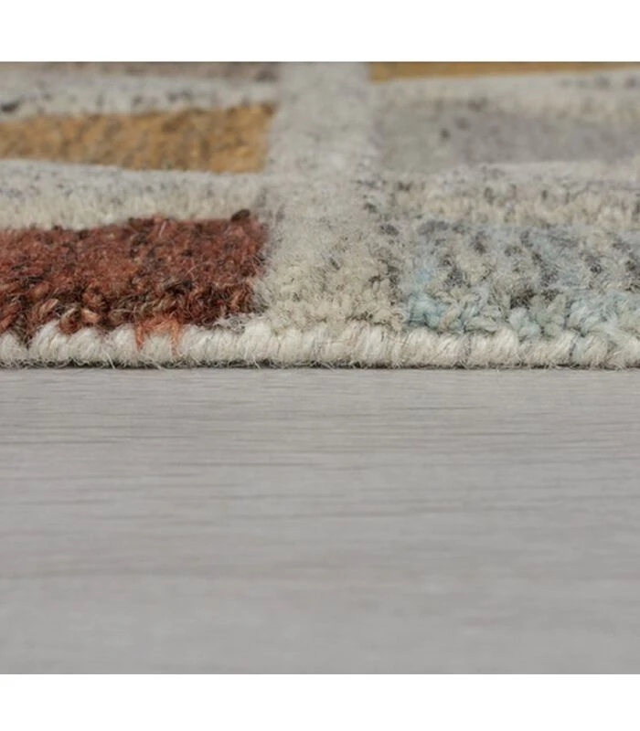 Vloerkleed Van Zuivere Wol MORETO 5 Vloerkleed Van Zuivere Wol MORETO - Afbeelding 3