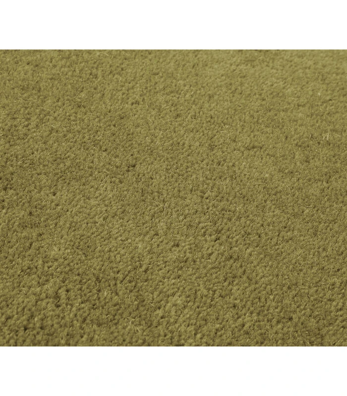 Leitmotiv Vloerkleed Organic Round - Mosgroen - 195x180cm 4 Leitmotiv Vloerkleed Organic Round - Mosgroen - 195x180cm - Afbeelding 2