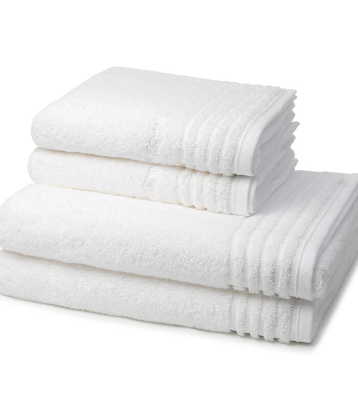 Vossen Vienna Style Supersoft 4-delige Handdoekenset 3 Vossen Vienna Style Supersoft 4-delige Handdoekenset