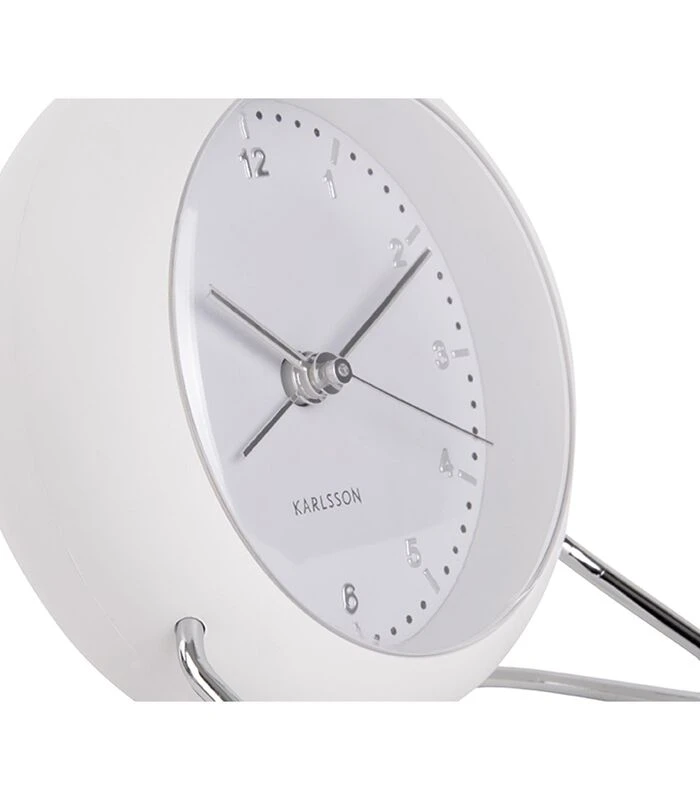 Karlsson Wekker Val ABS - Wit - 11x11x9cm 6 Karlsson Wekker Val ABS - Wit - 11x11x9cm - Afbeelding 4