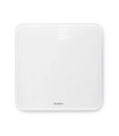 Brabantia ReNew Digitale Personenweegschaal, Op Batterijen - White