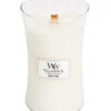 WoodWick Kaars White Teak Large Kaars -Huisdecoratie 35edee729a14401c8347d259ee6a47df
