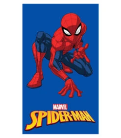 Spiderman Strandlaken Bedrukt 100% Katoen, SUPER HERO -Huisdecoratie 40d39b56b6f949fb80bb7cc3607bb66a