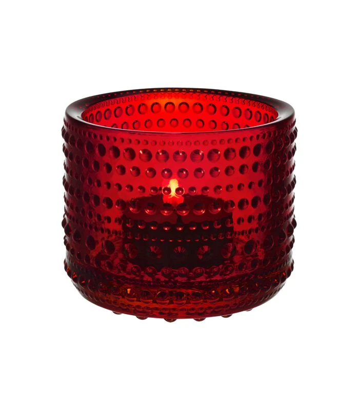 Iittala Kastehelmi Sfeerlicht 64mm Cranberry 3 Iittala Kastehelmi Sfeerlicht 64mm Cranberry