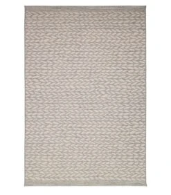 Leaves Vloerkleed Grijs