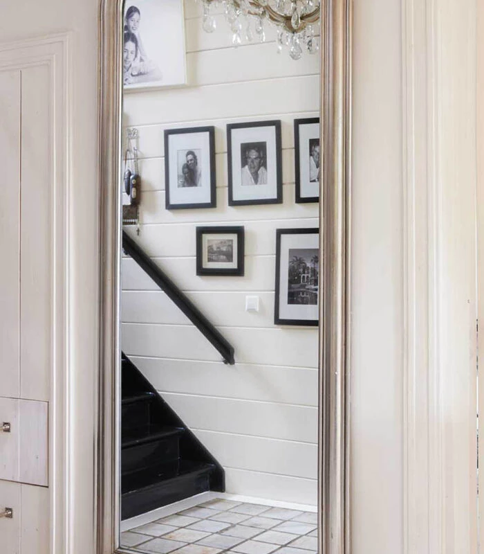 Spiegel Staand - Place Vendôme Mirror - 100x220 Cm - Zilver 4 Spiegel Staand - Place Vendôme Mirror - 100x220 Cm - Zilver - Afbeelding 2