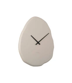 Karlsson Wandklok Organic Round - Warm Grijs - 35x2x38cm -Huisdecoratie 45af811c5a7648ba9de7496fb84b7607