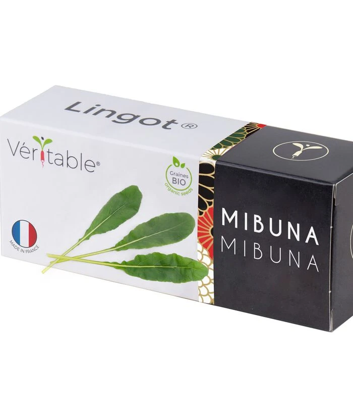Lingot® Mibuna BIO - Voor Véritable® Indoor Moestuinen 3 Lingot® Mibuna BIO - Voor Véritable® Indoor Moestuinen