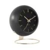Karlsson Tafelklok Globe - Zwart - 21x24,5x14cm -Huisdecoratie 49f0c31009fd4d8e85bdf752ee15b4bb