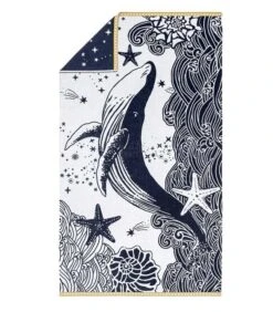 La Grande Bleue - Katoenen Strandlaken 100 X 180 Cm