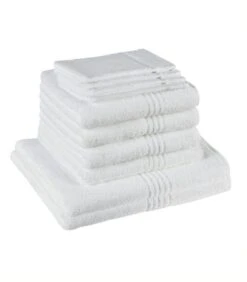 10-delige Handdoekenset Othello White