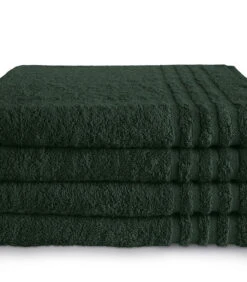 Handdoek 70 X 140 Cm Donker Groen - 6 Stuks -Huisdecoratie 5412761470434c0798c24dfc0eb3297b