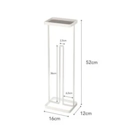 Yamazaki Toiletpaper Holder Open - Tower - White -Huisdecoratie 558a61ba84dd4295ab56e6f22482a0e7