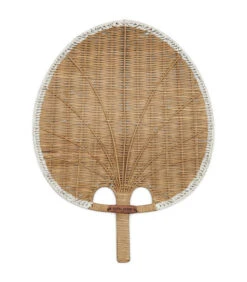 Waaier Handwaaier - Rustic Rattan Classic Havana Fan - Naturel