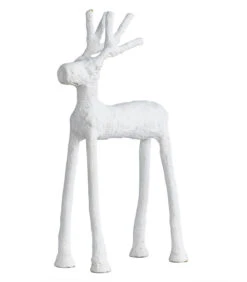 BePureHome Moose Deco - Paper Mache - Wit - 39x23x12
