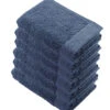 6x Remade Cotton Handdoeken 60x110 Cm Blauw -Huisdecoratie 56d33167cd7249ab8d52dcfcf7faa251