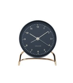 Karlsson Wekker Stylish Numbers - Zwart - Ø9x11cm -Huisdecoratie 581022cd705b49b390ef9597249bb17a