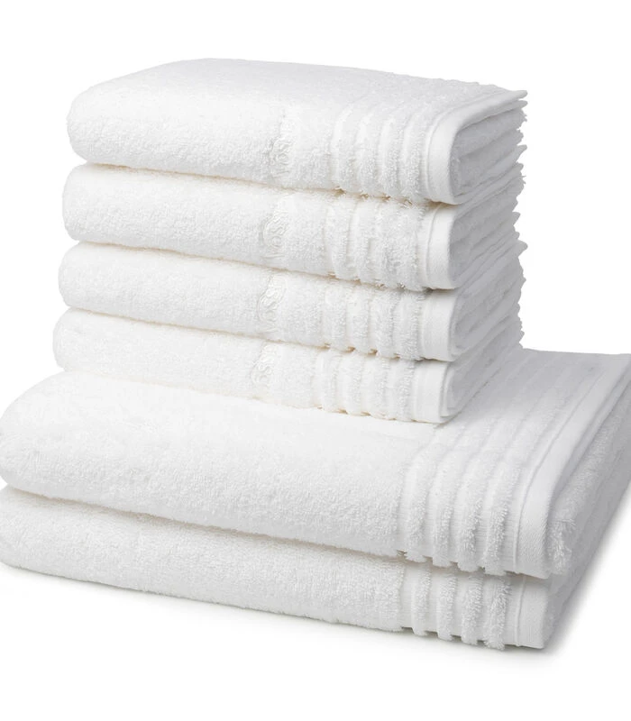 Vossen Vienna Style Supersoft 6-delige Handdoekenset 3 Vossen Vienna Style Supersoft 6-delige Handdoekenset