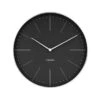 Karlsson Wandklok Normann Station - Zwart, Geborsteld Case - Ø37,5cm -Huisdecoratie 5cfcb81bbb994da5af3bc5e7b8fe5780