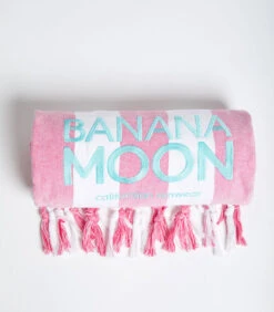 Banana Moon Aissia Marbella Roze Gestreepte Fouta