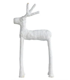 BePureHome Moose Deco - Paper Mache - Wit - 39x23x12 -Huisdecoratie 645fc7552f614a50a021a7726c35ccb5