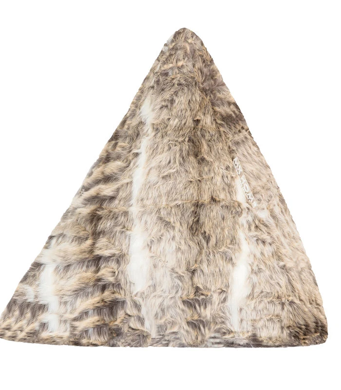 Kussen Pyramide In Bruine Imitatiebont 3 Kussen Pyramide In Bruine Imitatiebont