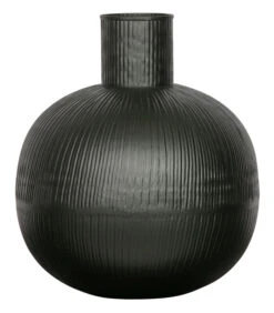 Exclusive Pixie Vaas - Metaal - Zwart - 35x30x30