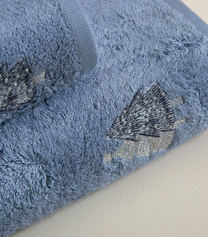 Handdoek Feixe 30x50 Cm Azuki Blauw 5 Handdoek Feixe 30x50 Cm Azuki Blauw - Afbeelding 3