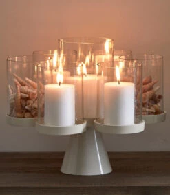 Kaarsenhouder, Windlicht, Decoratie En Stompkaarsen - Porto - Beige -Huisdecoratie 6b2428bc6d5444cd861132e31d976854