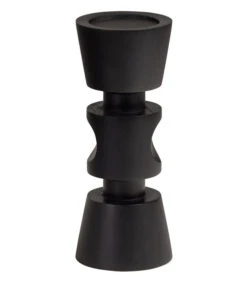 Midi Kandelaar - Mangohout - Zwart - 29x12x12 -Huisdecoratie 761abb3a847d4bb6a2da4ebe673cf2eb