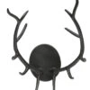 BePureHome Antler Gewei - Metaal - Zwart - 50x34x32 -Huisdecoratie 79b48a92c962464fadc34f19f500bb0e