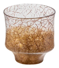 BePureHome Grain Vaas - Glas - Bruin - 18x18x18 -Huisdecoratie 7a366049514f4c79b6ba003b1e7e3468