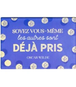 Leitmotiv - Glazen Magneet - Wees Jezelf -Huisdecoratie 8230b16cd27e42b097648a2a1634ecd9