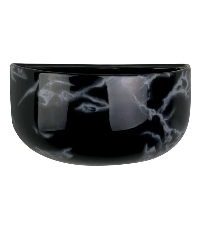 PRESENT TIME Bloempot Oval Wide - Zwart - 10,8x9,5cm 3 PRESENT TIME Bloempot Oval Wide - Zwart - 10,8x9,5cm